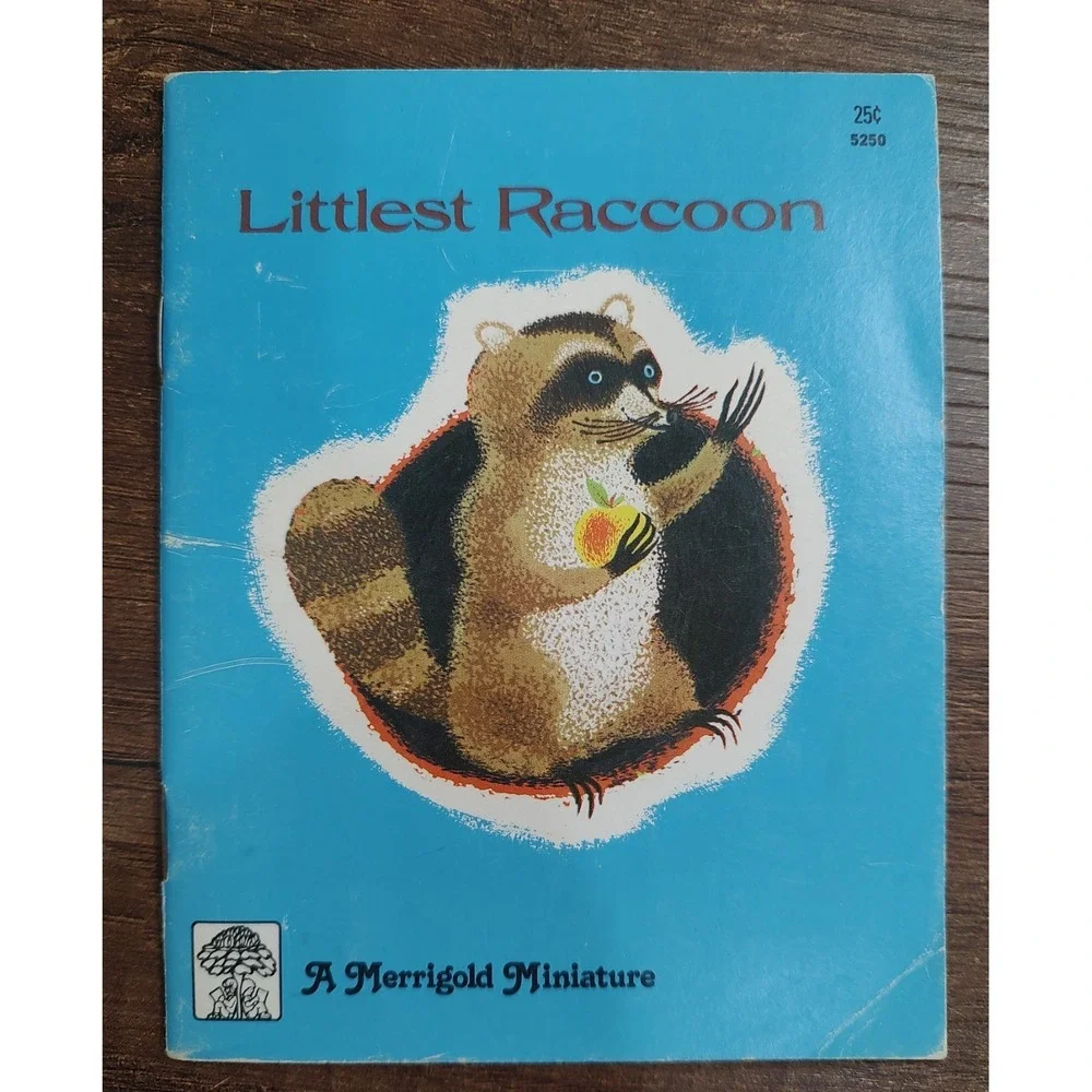 A Merrigold Miniature Littleest Raccoon Merrigold Press Vintage Tiny Bood E53